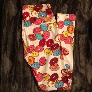 LuLaRoe One Size Donut Leggings
